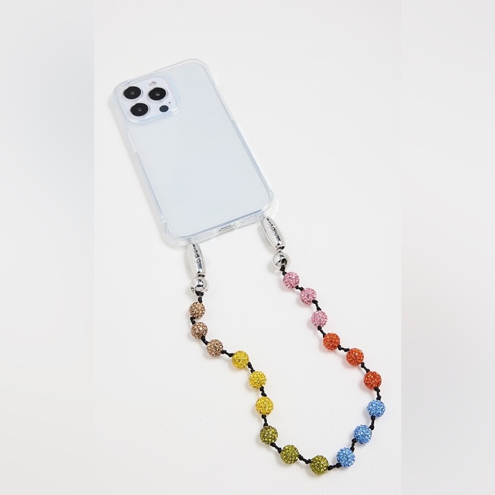 Ossa Pave Disco Wristlet Phone Strap